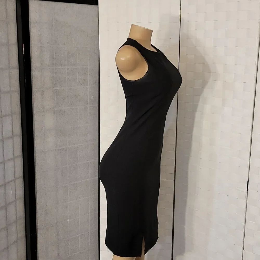 TAGLAI SLEEVELESS SHEATH BODYCON DRESS - Picture 6 of 13